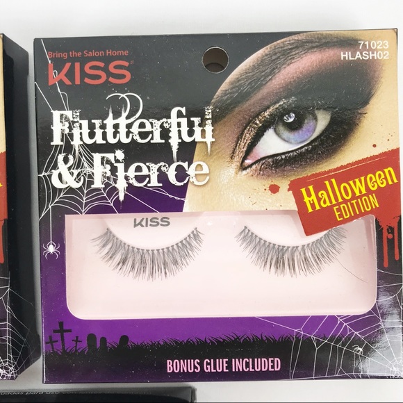 🍍3x KISS Flutterful & Fierce False Eyelashes - Picture 3 of 6